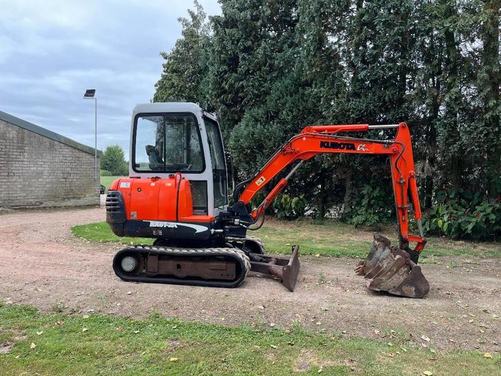 Kubota KX61-2 Graafmachine Minigraver 2003, Zakelijke goederen, Machines en Bouw | Kranen en Graafmachines, Graafmachine, Ophalen
