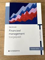 financieel management, Zo goed als nieuw, Economie en Marketing, Intersentia, Ophalen of Verzenden