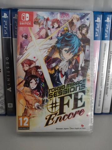 Switch spel „Tokyo Mirage Sessions #FE Encore” (negen) beschikbaar voor biedingen