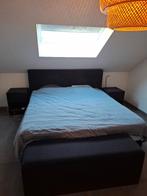 Boxspring, Tissu, Autres couleurs, Enlèvement, Utilisé