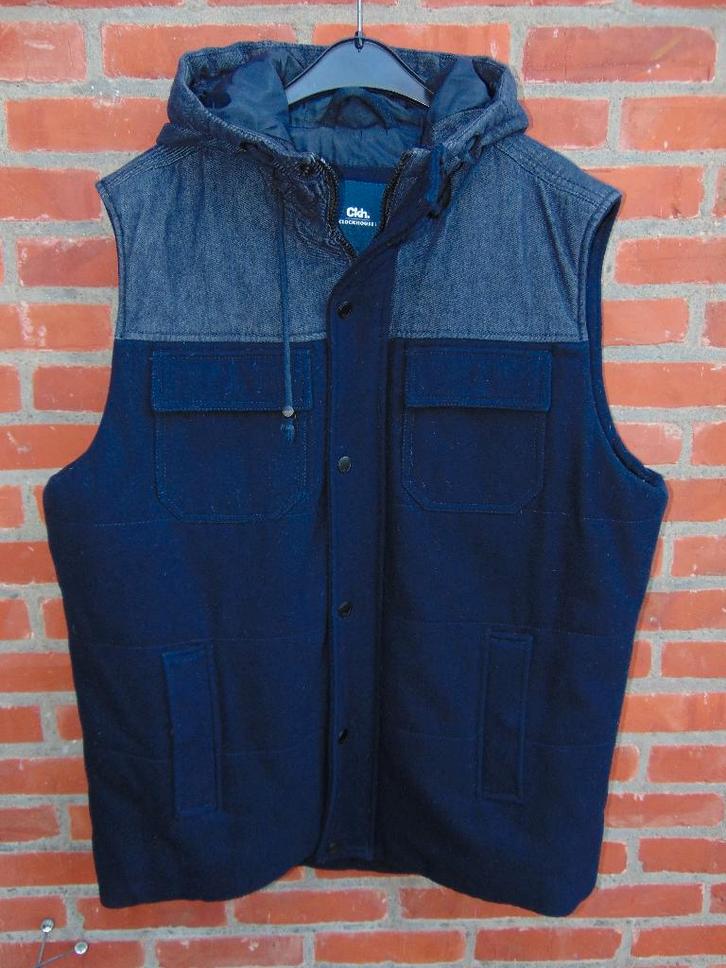 Bodywarmer in zeer goede staat, Kleding | Heren, Bodywarmers, Gedragen, Maat 56/58 (XL), Blauw, Ophalen of Verzenden