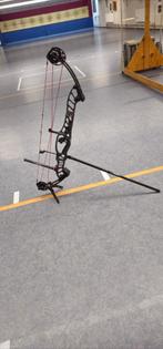 Hoyt Stratos HBT 2.1 met Conquest stabilisatie, Sport en Fitness, Handboogschieten, Ophalen, Zo goed als nieuw, Compoundboog