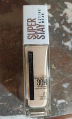 Maybelline Foundation Superstay Active Wear 03 True Ivory, Gebruikt, Gehele gezicht, Beige, Ophalen of Verzenden