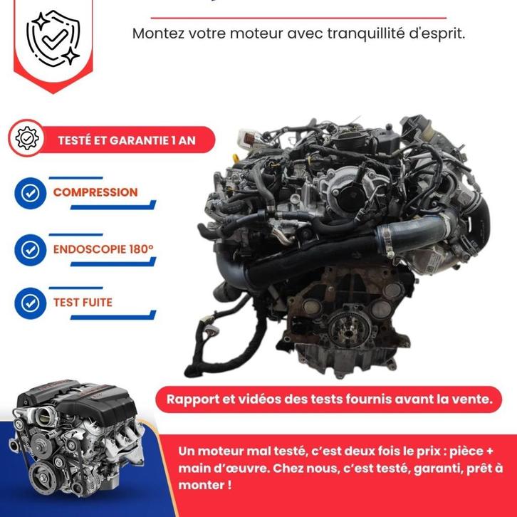 Complete motor audi a8 8v/vw golf vii passat, Auto-onderdelen, Motor en Toebehoren, Audi, Seat, Skoda, Nieuw, Ophalen of Verzenden