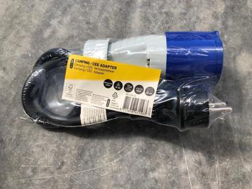 NIEUW Adapter verloopstekker verloopkabel voor caravan CEE beschikbaar voor biedingen