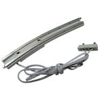 LEGO 12 VOLT gebogen connector voor treinspoor, Enlèvement ou Envoi, Utilisé, Briques en vrac, Lego