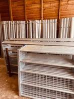 gegalvaniseerde weidepoorten+ poortpalen