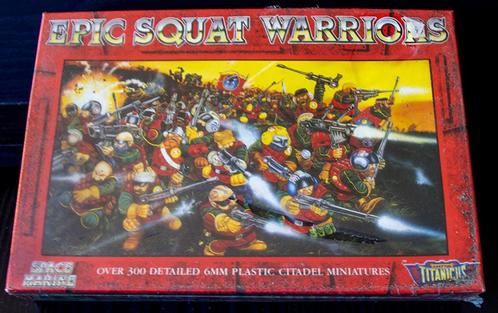 Citadel Miniatures 0745 Squat Warriors-40K Epic Battles 1990, Hobby en Vrije tijd, Wargaming, Zo goed als nieuw, Warhammer 40000