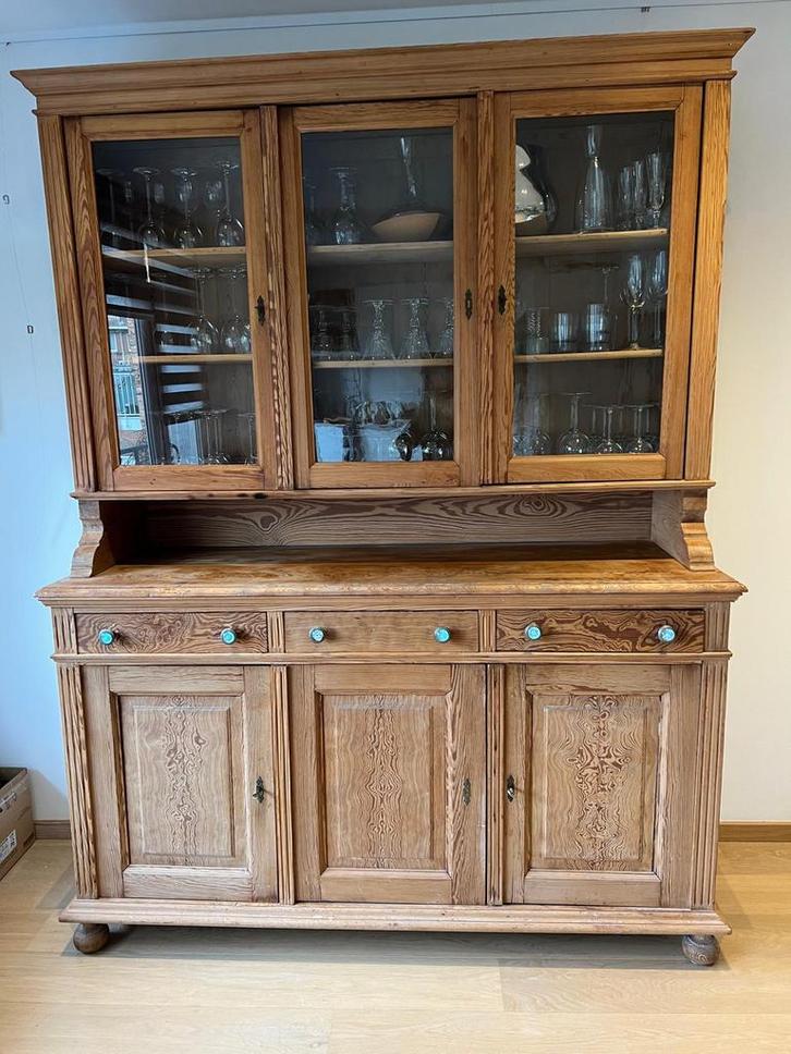 Vaisselier Pitchpin, Maison & Meubles, Armoires | Buffets, Utilisé, Enlèvement