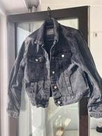 Zwarte jeansjas, Kleding | Dames, Jassen | Zomer, Verzenden, Zwart, Zo goed als nieuw, ANDERE