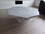 marmeren salontafel, Huis en Inrichting, Ophalen, Overige materialen, Gebruikt, 50 tot 100 cm