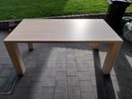 licht eiken tafel 95 CM breed, 180 CM lang, Ophalen, Gebruikt