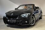 BMW 218 dA M Sport GPS | LED | PDC | DIGI | RSC | LEDER, Autos, BMW, Cuir, Noir, Automatique, Carnet d'entretien