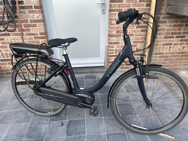 Electrische Trek fiets met middenmotor Bosch, Fietsen en Brommers, Elektrische fietsen, Gebruikt, Overige merken, 47 tot 51 cm