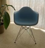 Stoel blauw, Huis en Inrichting, Stoelen, Ophalen, Gebruikt, Blauw, Metaal