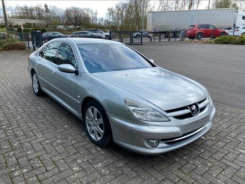 Peugeot 607 2,2hdi airco GPS 125000km 2006 bediening ok, Auto's, Peugeot, Bedrijf, ABS, Airbags, Airconditioning, Boordcomputer