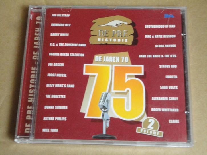CD Pre Historie 1975 /2 BARRY WHITE/5000 VOLTS/WILL TURA..., CD & DVD, CD | Compilations, Enlèvement ou Envoi
