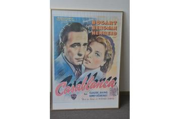 Iconische filmposter : 'Casablanca'.' beschikbaar voor biedingen