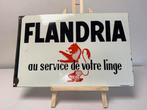 FLANDRIA emaille reclamebord, Antiek en Kunst, Ophalen of Verzenden