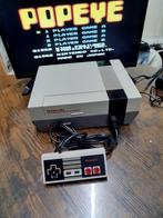 Nintendo NES action set  1985 Fonctionne parfaitement, Ophalen of Verzenden, Zo goed als nieuw, Met 1 controller, Met games