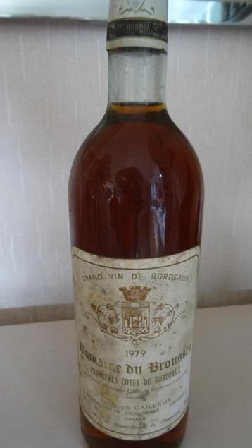 DOMAINE DU BROUSSEY 1979 beschikbaar voor biedingen