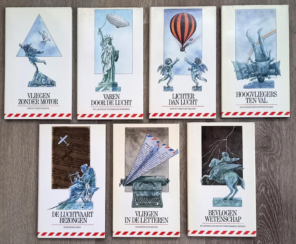 [Luchtvaart] 7 boekjes door Ernst van Altena MSD luchtschip, Ophalen of Verzenden, 20e eeuw of later, Gelezen