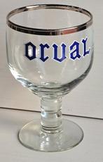 Beau ancien verre à bière de collection Orval, Verzamelen, Ophalen of Verzenden, Gebruikt, Glas of Glazen, Overige merken