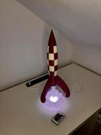 Raketlamp met RGB LED & afstandsbediening –  puzzellamp, Kunststof, Verzenden, Zo goed als nieuw, Minder dan 50 cm