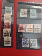 serie 12 timbres OCCUPATION Belgique, Enlèvement ou Envoi