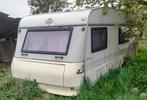 Caravan Hobby Prestige 520, Ringverwarming, Dwarsbed, Hobby, Treinzit