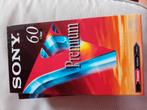 Vhs Sony Premium 60 min, Ophalen of Verzenden, Zo goed als nieuw