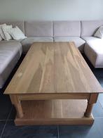 Eiken salontafel tafel, Ophalen, Zo goed als nieuw, Eikenhout