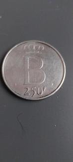 250 frank 1976 Koning Boudewijn, Postzegels en Munten, Ophalen of Verzenden, Zilver, Zilver