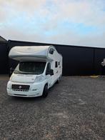 Mobilhome giottiline therry, Caravans en Kamperen, Mobilhomes, Standaard zit, Alkoof, Ringverwarming, Fiat