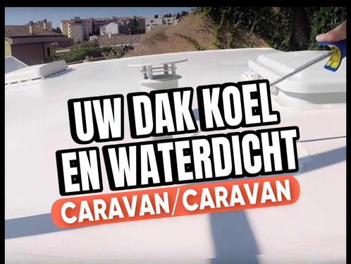 Vloeibare dakafdichting WIT Caravan-Camper v.a€14,50 p/l exc, Doe-het-zelf en Bouw, Dakpannen en Dakbedekking, Nieuw, Overige typen