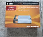 D-Link - DES-1005D - 5-port fast ethernet desktop switch, Utilisé, Enlèvement ou Envoi
