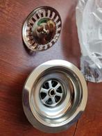 Crepine afvoerplug set 115mm, Doe-het-zelf en Bouw, Ophalen, Nieuw, Inox