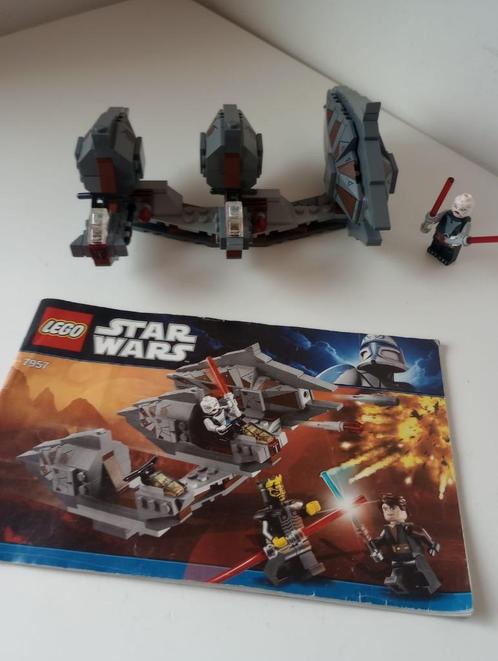 Lego 7957 - Star Wars Sith Nightspeeder, Kinderen en Baby's, Speelgoed | Duplo en Lego, Gebruikt, Lego, Complete set, Ophalen of Verzenden