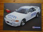 7x Nissan Race posters jaren 90 Skyline Primera R390, Ophalen of Verzenden, Gebruikt, Auto's