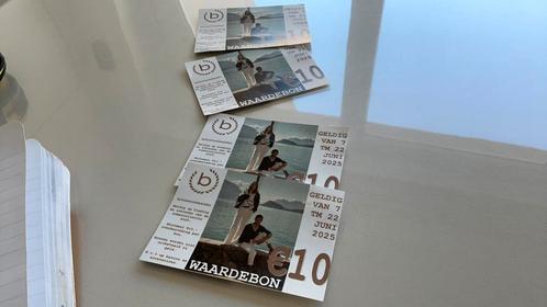 4 x 10 euro kortingsbonnen van Bugatti, Tickets en Kaartjes, Kortingen en Cadeaubonnen