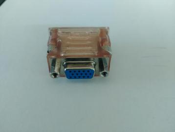 Adaptateur DVI-D Dual Link vers VGA 15 broches femelle, Enlèvement ou Envoi, Comme neuf