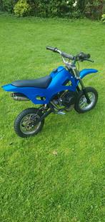 Pocketbike metallic blauw, Fietsen en Brommers, Ophalen, Gebruikt, 50 cc