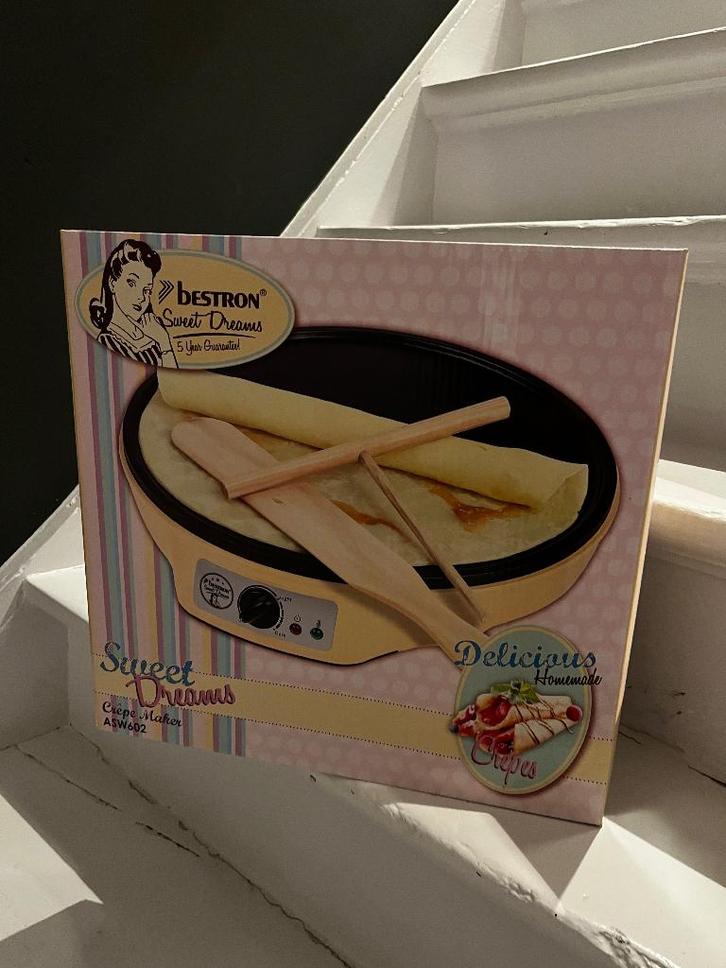 pannenkoekenmaker - NIEUW, Elektronische apparatuur, Wafelijzers, Nieuw, Verzenden