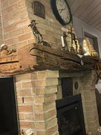 Eiken balk voor haard, Ophalen