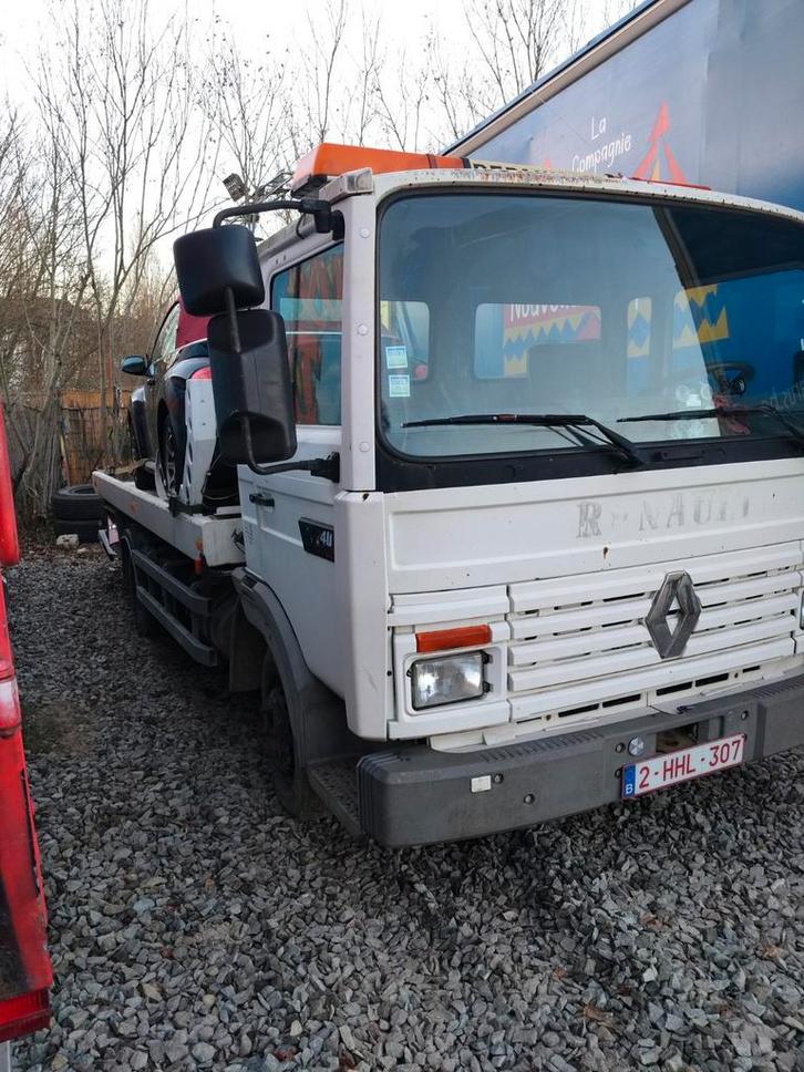 Renault Midliner bergingsvrachtwagen, Auto's, Vrachtwagens, Particulier, Renault, Diesel, 2 deurs, Handgeschakeld