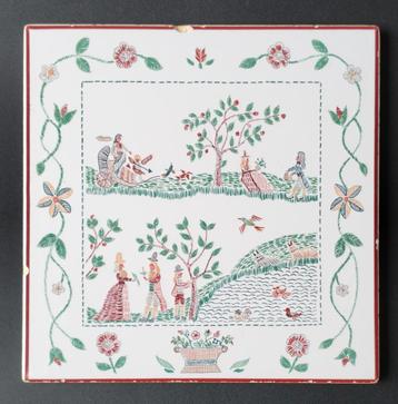 Tegel/Onderzetter Villeroy & Boch - American Sampler beschikbaar voor biedingen