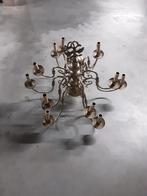 Tinnen kroonluster, Huis en Inrichting, Lampen | Kroonluchters, Ophalen