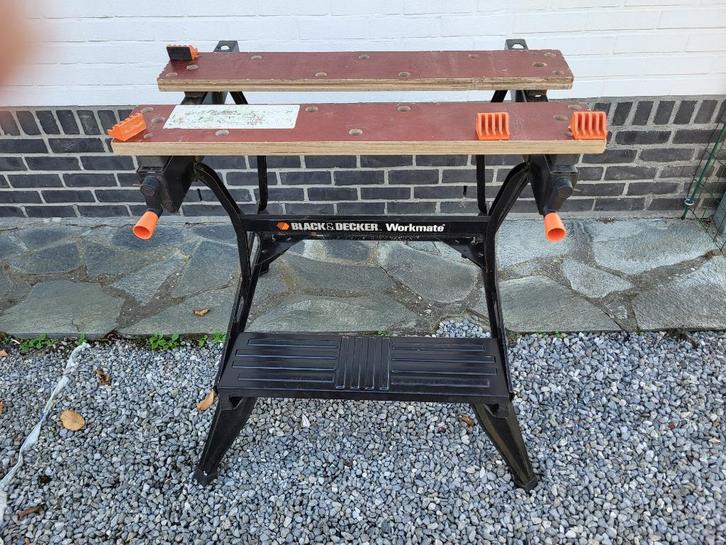 Werkbank Black en Decker workmate, Doe-het-zelf en Bouw, Werkbanken, Zo goed als nieuw, Inklapbaar, Ophalen