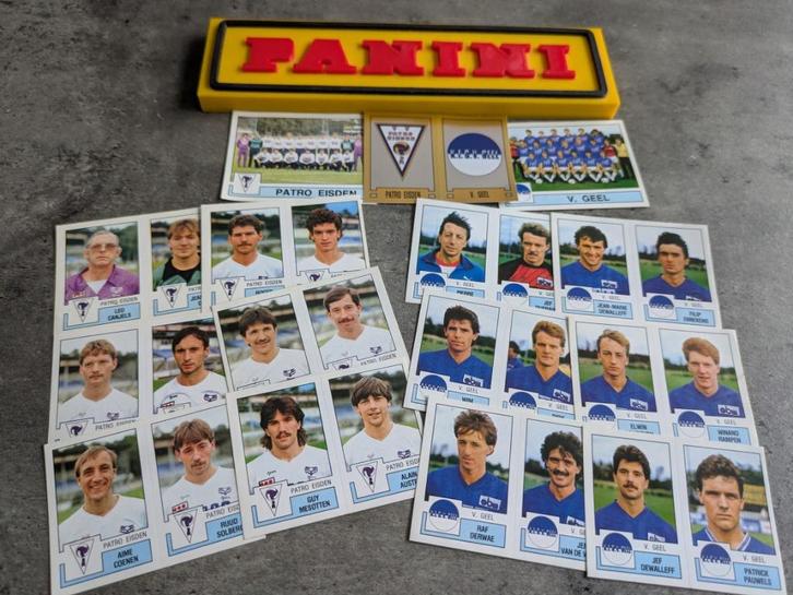 PANINI FOOTBALL 88 PATRO EISDEN/V GEEL  15 STICKERS 1988, Hobby en Vrije tijd, Stickers en Plaatjes, Nieuw, Verzenden