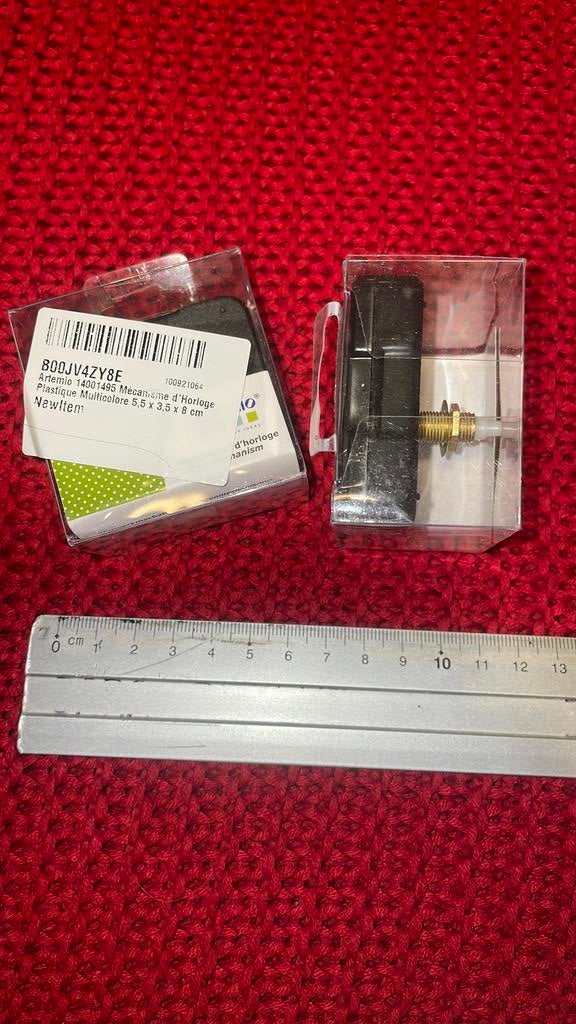 2 Mécanismes d’horloge Artemio – neuf, jamais utilisé., Maison & Meubles, Accessoires pour la Maison | Horloges, Neuf, Horloge murale